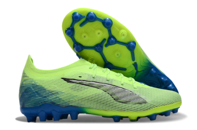 Men's Puma Ultra 5 Ultimate FG Firm Ground Low-Tops Football Boots - Yellow/Black/Blue
