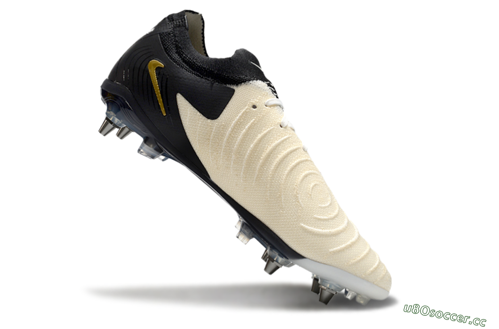Men's Nike Phantom Luna Elite SG Soft Ground Low-Tops Football Boots - Beige/Black/Gold 4