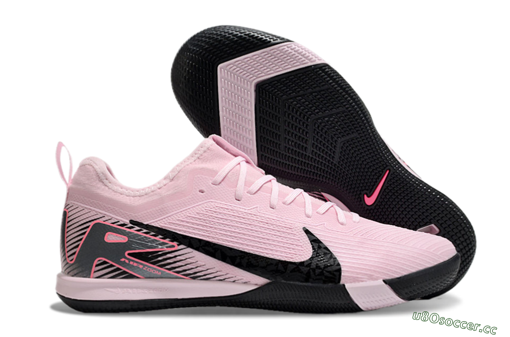 Men's Nike Air Zoom Mercurial Vapor 16 Pro IC Indoor & Futsal Low-Tops Football Shoes - Pink/Black/Silver 2