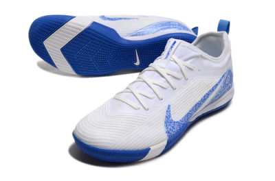 Men's Nike Air Zoom Mercurial Vapor 16 Pro IC Indoor & Futsal Low-Tops Football Shoes - Beige/Blue/White