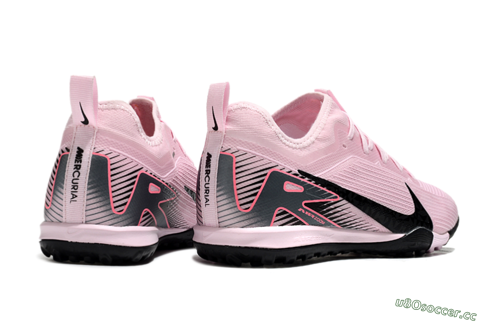 Unisex Nike Air Zoom Mercurial Vapor 16 Pro TF Artificial Turf Low-Tops Football Shoes - Pink/Black/Silver 6