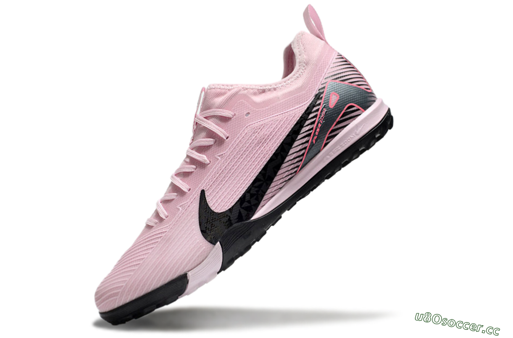 Unisex Nike Air Zoom Mercurial Vapor 16 Pro TF Artificial Turf Low-Tops Football Shoes - Pink/Black/Silver 5
