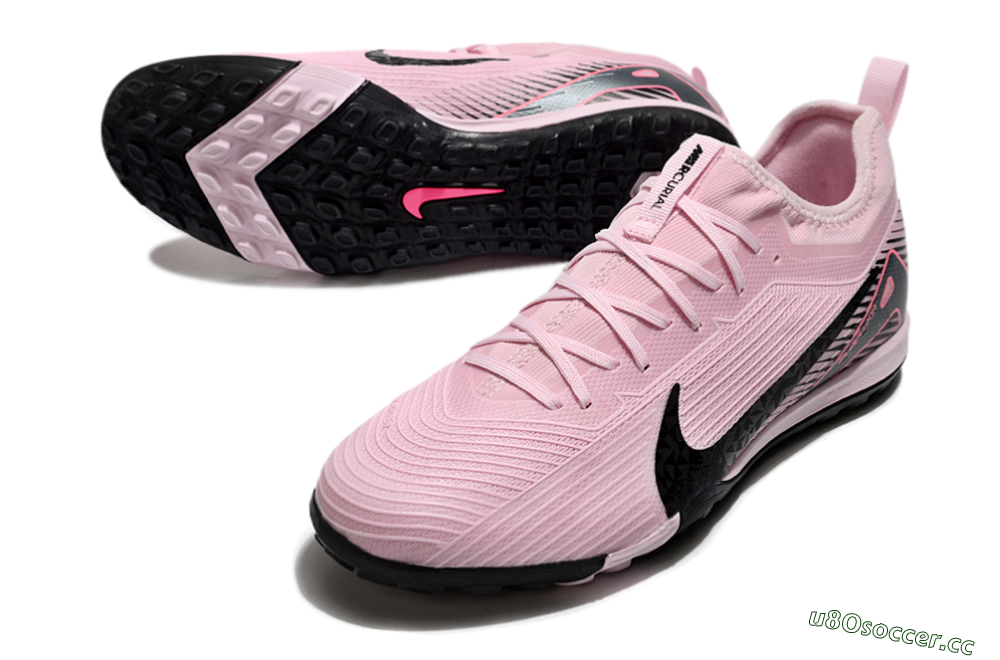 Unisex Nike Air Zoom Mercurial Vapor 16 Pro TF Artificial Turf Low-Tops Football Shoes - Pink/Black/Silver 3