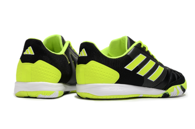 Men's Adidas Top Sala Competition IC Indoor & Futsal Low-Tops Football Shoes - Black/Yellow/White