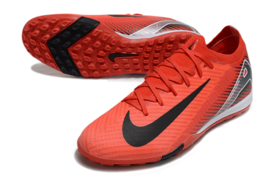 Kids Nike Air Zoom Mercurial Vapor 16 Elite TF Artificial Turf Low-Tops Football Shoes - Red/Black/White