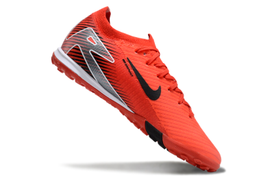 Kids Nike Air Zoom Mercurial Vapor 16 Elite TF Artificial Turf Low-Tops Football Shoes - Red/Black/White
