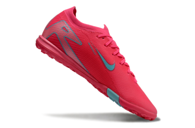 Unisex Nike Air Zoom Mercurial Vapor 16 Elite TF Artificial Turf Low-Tops Football Shoes - Pink/Jade/White