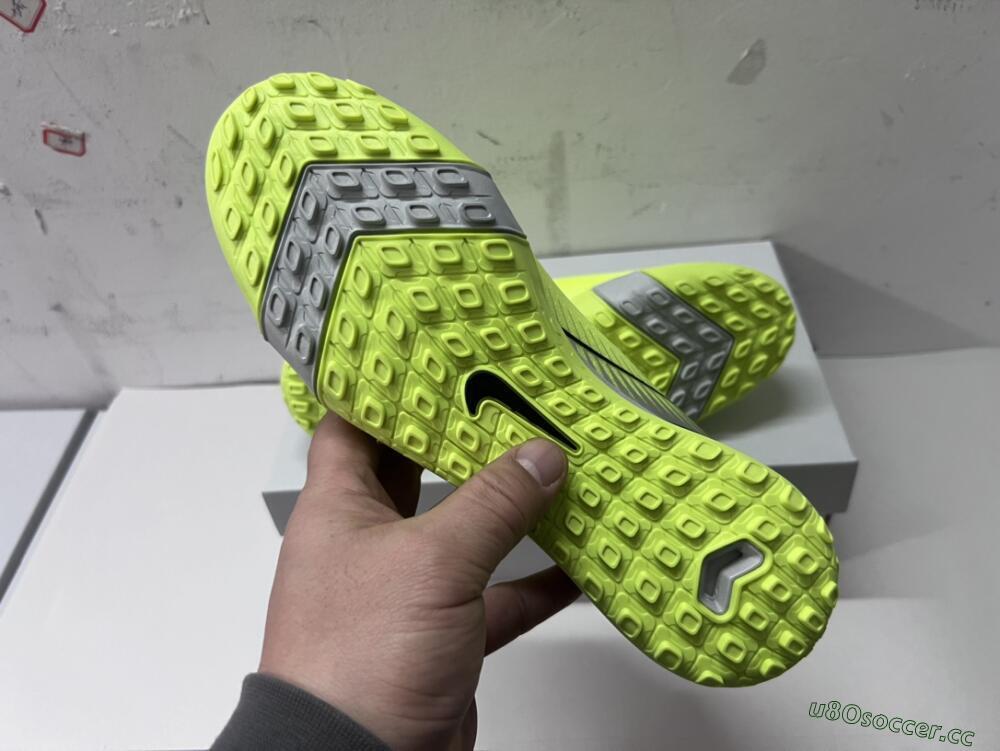Men's Nike Air Zoom Mercurial Vapor 16 Elite TF Artificial Turf Low-Tops Football Shoes - Yellow/Black/White
