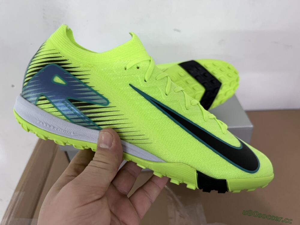 Unisex Nike Air Zoom Mercurial Vapor 16 Elite TF Artificial Turf Low-Tops Football Shoes - Yellow/Black/Blue