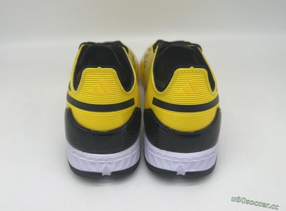 Men's Adidas F50 Pro TF Artificial Turf Low-Tops Football Shoes - Yellow/Black/White