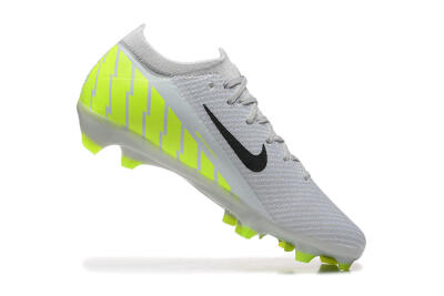 Men's Nike Air Zoom Mercurial Vapor 16 Elite FG Firm Ground Low-Tops Football Boots - Grey/Black/Yellow