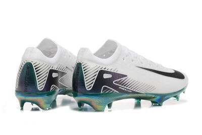 Men's Nike Air Zoom Mercurial Vapor 16 Elite FG Firm Ground Low-Tops Football Boots - White/Black/Gold
