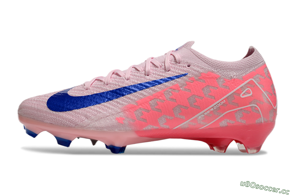 Unisex Nike Air Zoom Mercurial Superfly 16 Elite FG Firm Ground Low-Tops Football Boots - Pink/Blue/Red 0