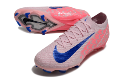 Unisex Nike Air Zoom Mercurial Superfly 16 Elite FG Firm Ground Low-Tops Football Boots - Pink/Blue/Red