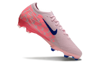 Unisex Nike Air Zoom Mercurial Superfly 16 Elite FG Firm Ground Low-Tops Football Boots - Pink/Blue/Red
