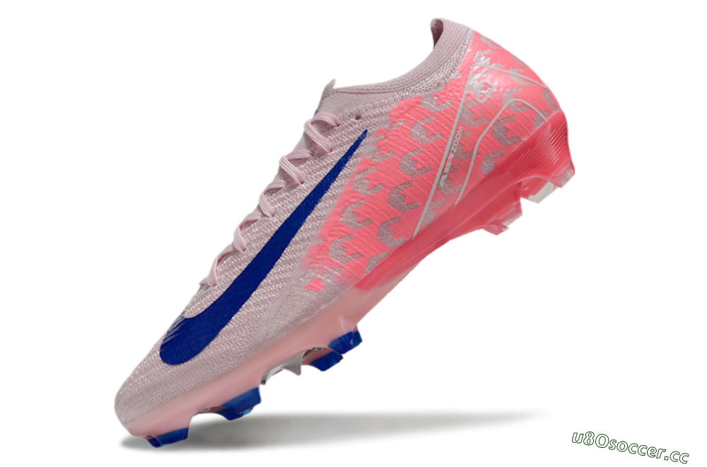 Unisex Nike Air Zoom Mercurial Superfly 16 Elite FG Firm Ground Low-Tops Football Boots - Pink/Blue/Red 5