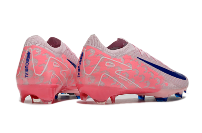 Unisex Nike Air Zoom Mercurial Superfly 16 Elite FG Firm Ground Low-Tops Football Boots - Pink/Blue/Red