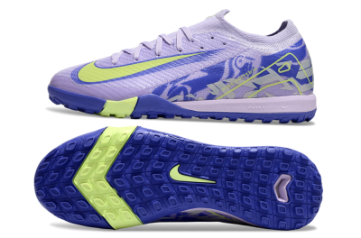 Unisex Nike Air Zoom Mercurial Vapor 16 Elite TF Artificial Turf Low-Tops Football Shoes - Purple/Yellow/Blue
