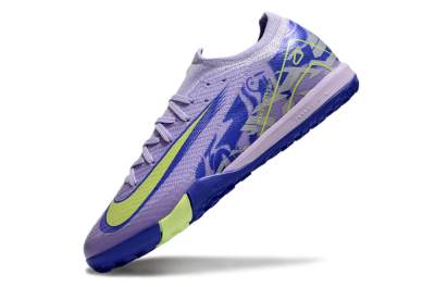 Unisex Nike Air Zoom Mercurial Vapor 16 Elite TF Artificial Turf Low-Tops Football Shoes - Purple/Yellow/Blue