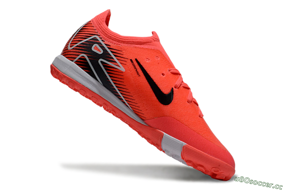 Unisex Nike Air Zoom Mercurial Vapor 16 Elite TF Artificial Turf Low-Tops Football Shoes - Red/Black/White 4