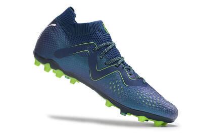 Unisex Puma Future Ultimate MG Multi Ground Low-Tops Football Boots - Blue/Yellow/White