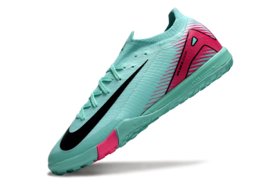 Men's Nike Air Zoom Mercurial Vapor 16 Elite TF Artificial Turf Low-Tops Football Shoes - Jade/Black/Red