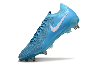 Men's Nike Phantom Luna Elite SG Soft Ground Low-Tops Football Boots - Blue/White