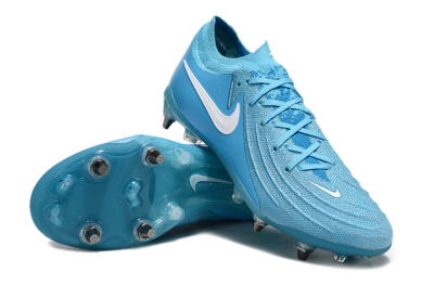 Men's Nike Phantom Luna Elite SG Soft Ground Low-Tops Football Boots - Blue/White