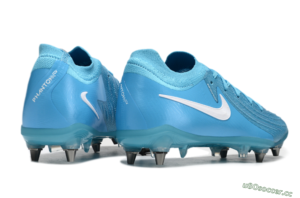 Men's Nike Phantom Luna Elite SG Soft Ground Low-Tops Football Boots - Blue/White 6