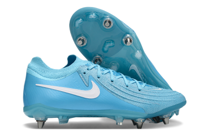 Men's Nike Phantom Luna Elite SG Soft Ground Low-Tops Football Boots - Blue/White