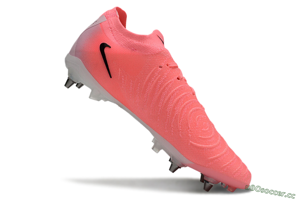 Men's Nike Phantom Luna Elite SG Soft Ground Low-Tops Football Boots - Pink/Black/White 4