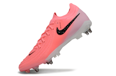 Men's Nike Phantom Luna Elite SG Soft Ground Low-Tops Football Boots - Pink/Black/White