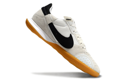 Men's Nike Street Gato IC Indoor & Futsal Low-Tops Football Shoes - Grey/Black/White