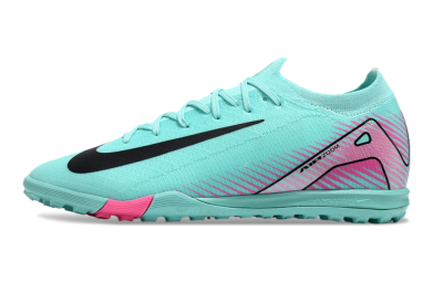 Unisex Nike Air Zoom Mercurial Vapor 16 Elite TF Artificial Turf Low-Tops Football Shoes - Jade/Black/Pink