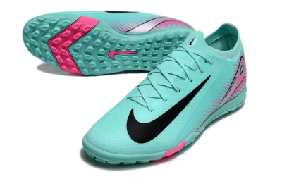 Unisex Nike Air Zoom Mercurial Vapor 16 Elite TF Artificial Turf Low-Tops Football Shoes - Jade/Black/Pink