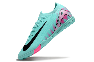 Unisex Nike Air Zoom Mercurial Vapor 16 Elite TF Artificial Turf Low-Tops Football Shoes - Jade/Black/Pink