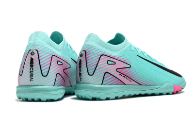 Unisex Nike Air Zoom Mercurial Vapor 16 Elite TF Artificial Turf Low-Tops Football Shoes - Jade/Black/Pink