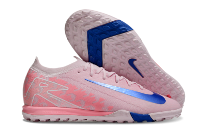 Unisex Nike Air Zoom Mercurial Vapor 16 Elite TF Artificial Turf Low-Tops Football Shoes - Pink/Blue/White