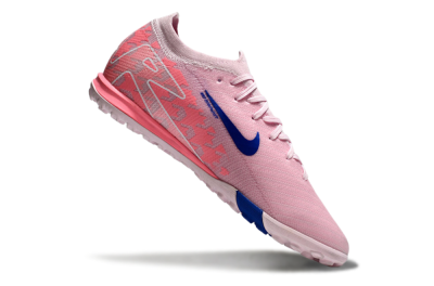 Unisex Nike Air Zoom Mercurial Vapor 16 Elite TF Artificial Turf Low-Tops Football Shoes - Pink/Blue/White