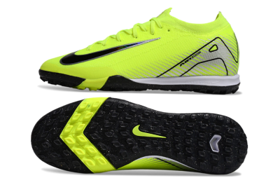 Unisex Nike Air Zoom Mercurial Vapor 16 Elite TF Artificial Turf Low-Tops Football Shoes - Yellow/Black/Silver