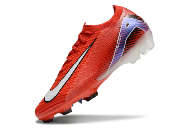 Men's Nike Air Zoom Mercurial Vapor 16 Elite FG Firm Ground Low-Tops Football Boots - Red/White/Blue