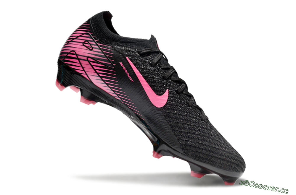 Men's Nike Air Zoom Mercurial Vapor 16 Elite FG Firm Ground Low-Tops Football Boots - Black/Pink 4