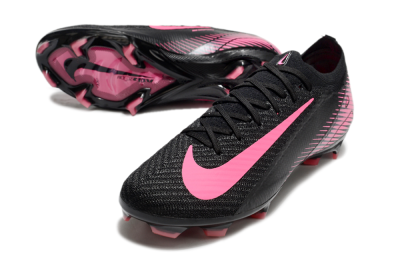 Men's Nike Air Zoom Mercurial Vapor 16 Elite FG Firm Ground Low-Tops Football Boots - Black/Pink