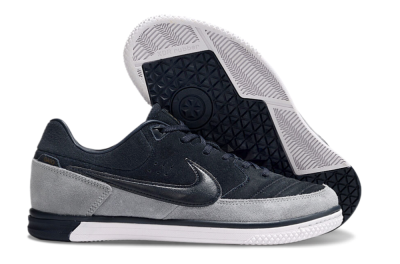 Men's Nike Street Gato IC Indoor & Futsal Low-Tops Football Shoes - Blue/Grey/White