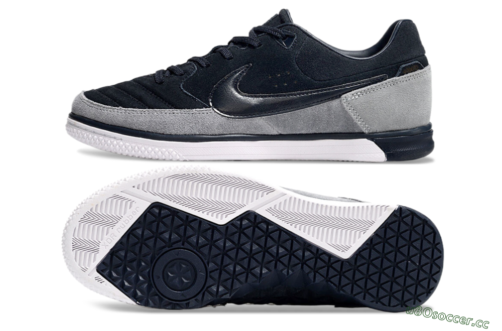 Men's Nike Street Gato IC Indoor & Futsal Low-Tops Football Shoes - Blue/Grey/White 1