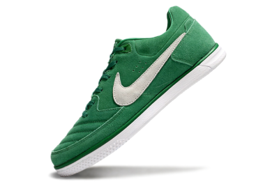 Men's Nike Street Gato IC Indoor & Futsal Low-Tops Football Shoes - Green/Grey/White