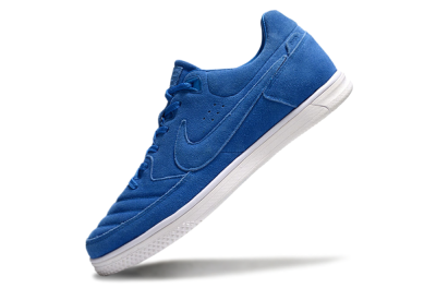 Men's Nike Street Gato IC Indoor & Futsal Low-Tops Football Shoes - Blue/White