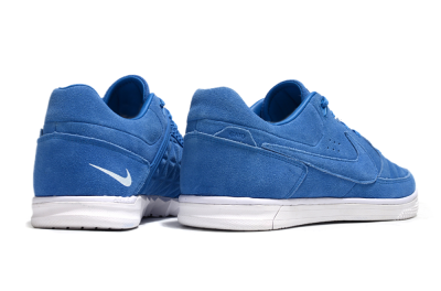Men's Nike Street Gato IC Indoor & Futsal Low-Tops Football Shoes - Blue/White