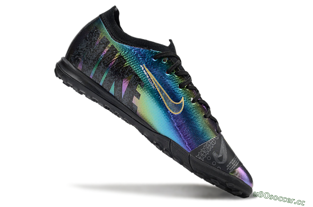 Unisex Nike Air Zoom Mercurial Vapor 16 Elite TF Artificial Turf Low-Tops Football Shoes - Laser/Black/Yellow 4