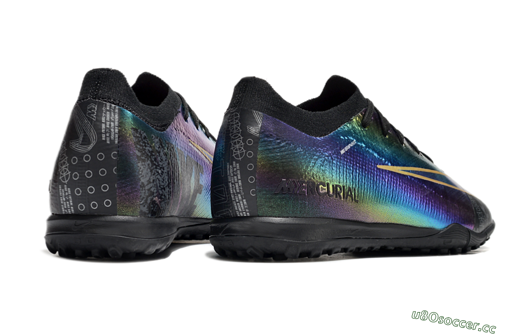 Unisex Nike Air Zoom Mercurial Vapor 16 Elite TF Artificial Turf Low-Tops Football Shoes - Laser/Black/Yellow 6